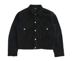 (2) FAR ARCHIVE ヴィンテージ トラッカー ジャケット ブラック FAR FROM WHAT