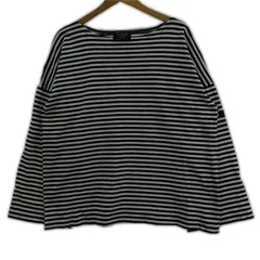 Le Minor ルミノア ボーダーカットソー size1/ブラック×ホワイト