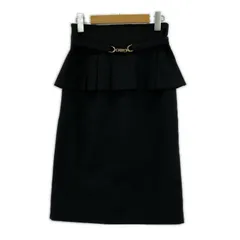MISCH MASCH ミッシュマッシュ ペプラム タイトスカート size38/ブラックのサムネイル