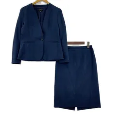 INDIVI  インディヴィ    ジャケット スカートセットアップ (スカート) size上下38/ネイビー