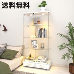 4段 コレクションケース 両扉タイプ 幅81.5×奥行37×高さ167.5cm - メルカリ