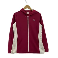 le coq sportif ルコックスポルティフ ジップアップパーカー sizeM/レッド系