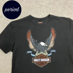 P3193 HARLEY DAVIDSON 両面　イーグル　プリントTシャツ
