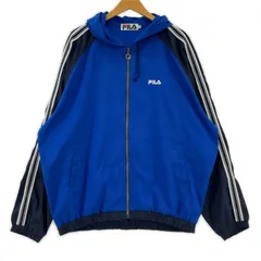 FILA フィラ  フーデッドジャケット sizeXL/ブルー