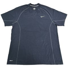 NIKE 나이키 원포인트 로고 반소매 T셔츠 스포츠 네이비(맨즈 L) 중고 헌 옷 X7785