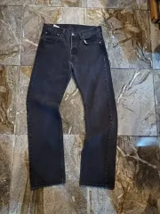 リーバイス 501 ブラックデニム パンツ