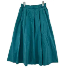 UNTITLED アンタイトル マキシ丈 フレアスカート size4/ターコイズブルー系