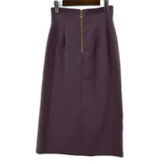 PROPORTION プロポーションボディドレッシング フロントベンツタイトスカート sizeS/パープル
