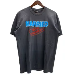 ヴィンテージ vintage 80's USA製 1987 Married With Children スミクロ Tシャツ ブラック XLサイズ 201MT-5707 VB