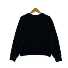BEAUTY&YOUTH UNITED ARROWS ビューティー＆ユース ユナイテッドアローズ 総柄 クルーネックスウェット size表記なし/ブラック