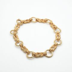 □HERMES□ オーディエンヌ ブレスレット ヴィンテージ PM YG 希少 
