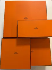 ブランド HERMES エルメス 空き箱（空箱）まとめ売りBOX ボックス　その4　4つセット