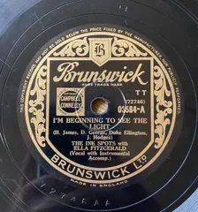 78RPM/SP Ink Spots, Ella Fitzgerald Im Beginning To See The Light / Thats The Way It Is 03584 BRUNSWICK /00500