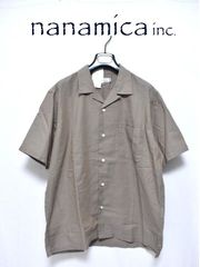 新品 nanamica オープンカラー パナマ シャツ (Lサイズ)日本製