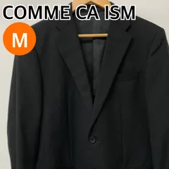 COMME CA ISM コムサイズム アウター ジャケット スーツ ブラック メンズ Mサイズ 【CT2728】