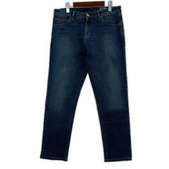 TOMORROWLAND トゥモローランド N231 P285 ユーズド加工デニムパンツ size33/インディゴのサムネイル
