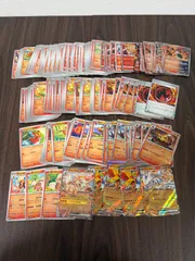 【未使用品】ポケモンカード　炎タイプ　RR ホログラム　ノーマル　EX カード　ウインディ　ホウオウ