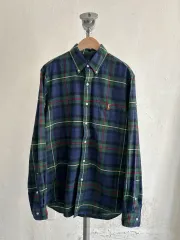 POLO RALPH LAUREN ポロラルフローレン 新モデル ブルー タータンチェック Classic フィット