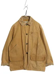 【お得なクーポン配布中!】 60s 70s 筆記体タグ ★ エルエルビーン ダック ハンティング ジャケット メンズ M 程 USA製 ヴィンテージ カバーオール フィールド コート 