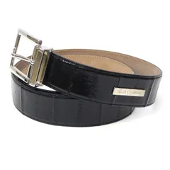 ドルチェ＆ガッバーナ Dolce&Gabbana レザーベルト 90cm 黒