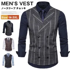 メンズ ベスト 即購入OK ジレ テーラードカラー ノースリーブ チョッキ シャツカラー ダブルボタン ストライプ 柄入り カジュアル ビジネスカジュアル 通勤 オフィス スーツ フォーマル きれいめ ゆったり 紳士服 春 秋 春夏 新作 dshijie04