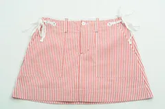 中古 レディース ジャックバニー Jack Bunny!! スカート 1(M) 赤×白 ストライプ