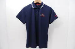 中古 レディース キャロウェイ Callaway 半袖ポロシャツ LL 紺 ネイビー