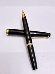 ブラック万年筆 23Kゴールドペン先☆ジャンク品☆Y38 - メルカリ