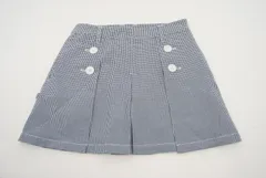 中古 レディース ジャックバニー Jack Bunny!! スカート 0(S) 白×紺 インナーパンツ一体型  チェック