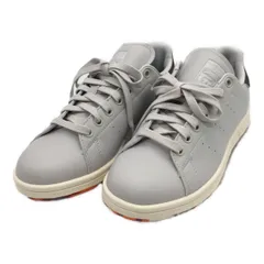 未使用品 アディダスゴルフ adidas GOLF ゴルフシューズ  23.5cm オフホワイト スタンスミス スパイクレス [ID9296]