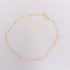 美品❣️K18YGデザインチェーンブレスレット - メルカリ