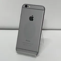 iPhone 6 16GB スペースグレイ A1586 au SIMロック解除済み 99% No.F437-56