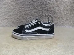 200 VANS オールドスクール ブラック キッズ 子供靴 ジュニア 中古 신발