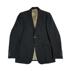 イタリア製 JUST Cavalli ジャストカヴァリ 裏地パイソン ストライプ テーラードジャケット サイズ 46 /メンズのサムネイル