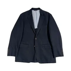 リネン混 BROOKS BROTHERS ブルックスブラザーズ REGENT FIT 背抜き 2B テーラードジャケット サイズ 38S/ネイビー系 メンズ