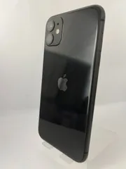 【中古品】iPhone 11 64GB ブラック SIMフリー カメラ欠けあり 電池容量80%以上 Cランク 中古品 本体のみ iOS  *6425a
