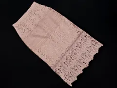MERCURYDUO マーキュリーデュオ レース ロング タイト スカート sizeM/ピンク ■◇ レディース