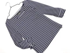 Swingle スウィングル ボーダー リボン カットソー sizeS/紺ｘ白 ■◇ レディースのサムネイル
