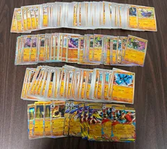 【未使用品】ポケモンカード　格闘タイプ　RR ホログラム　ノーマル　EX カード　メガルカリオ　メガルチャブル
