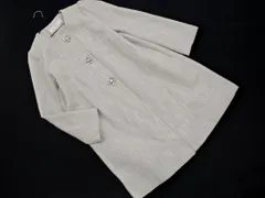 tocco closet トッコクローゼット ビジュー ノーカラー コート sizeM/グレー ■◇ レディースのサムネイル