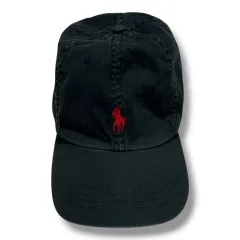 POLO Ralph Lauren レッドポニー ブラック ベースボールキャップ