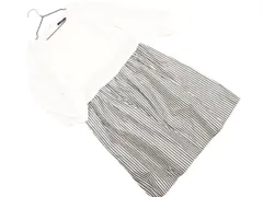 URBAN RESEARCH ROSSO アーバンリサーチロッソ ストライプ ドッキング ワンピース sizeF/白ｘ黒 ■◇ レディースのサムネイル