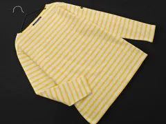 SAINT JAMES セントジェームス ボーダー カットソー sizeXXS/黄 ■◇ レディース