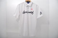 中古 メンズ ルコックスポルティフ le coq sportif 半袖ポロシャツ LL 白 ホワイト