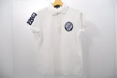 中古 レディース パーリーゲイツ PEARLY GATES 半袖ポロシャツ 1(M) 白 ホワイト シンプル