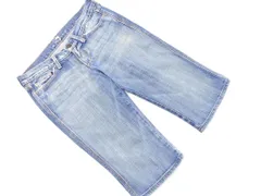 7 For All Mankind セブンフォーオールマンカインド ハーフ デニムパンツ size26/紺 ■◇ レディースのサムネイル