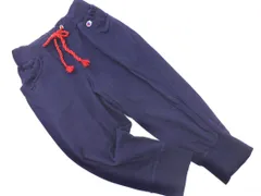 Champion チャンピオン 七分丈 スウェット パンツ sizeM/紺 ■◇ レディース
