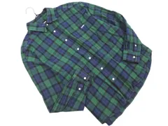 XLARGE エクストララージ 長袖 チェック シャツ sizeXL/緑ｘ紺 ■◇ メンズ