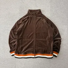 90s STUSSY トラックジャケット ベロア  Lのサムネイル