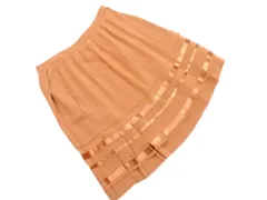 BEAMS LIGHTS ビームスライツ Aライン プリーツ スカート size38/ベージュ ■◇ レディースのサムネイル